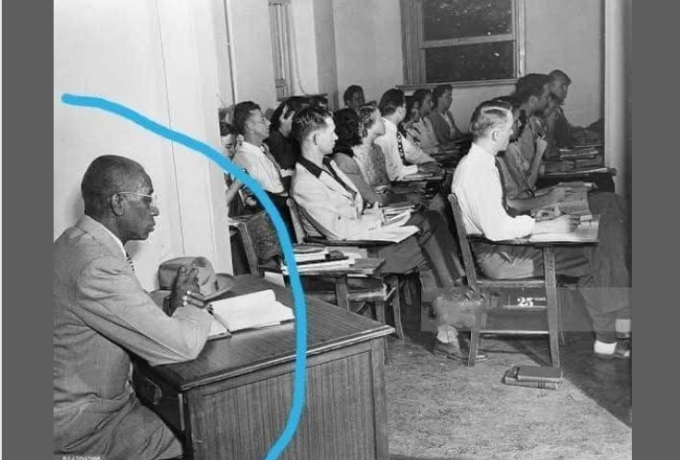 Ο George McLaurin ήταν ο πρώτος έγχρωμος που έγινε δεκτός στο Πανεπιστήμιο
